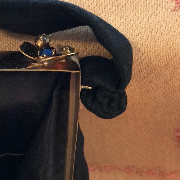 Vintage black evening bag - Picture 9 of 12